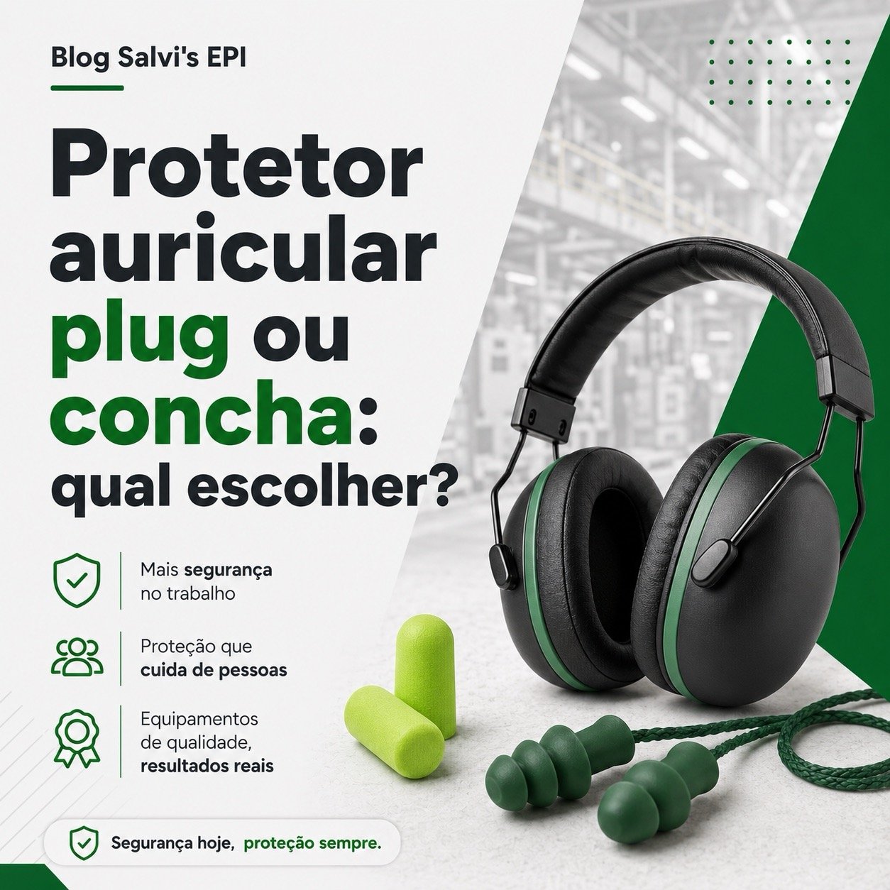 Protetor auricular plug ou concha: qual escolher?