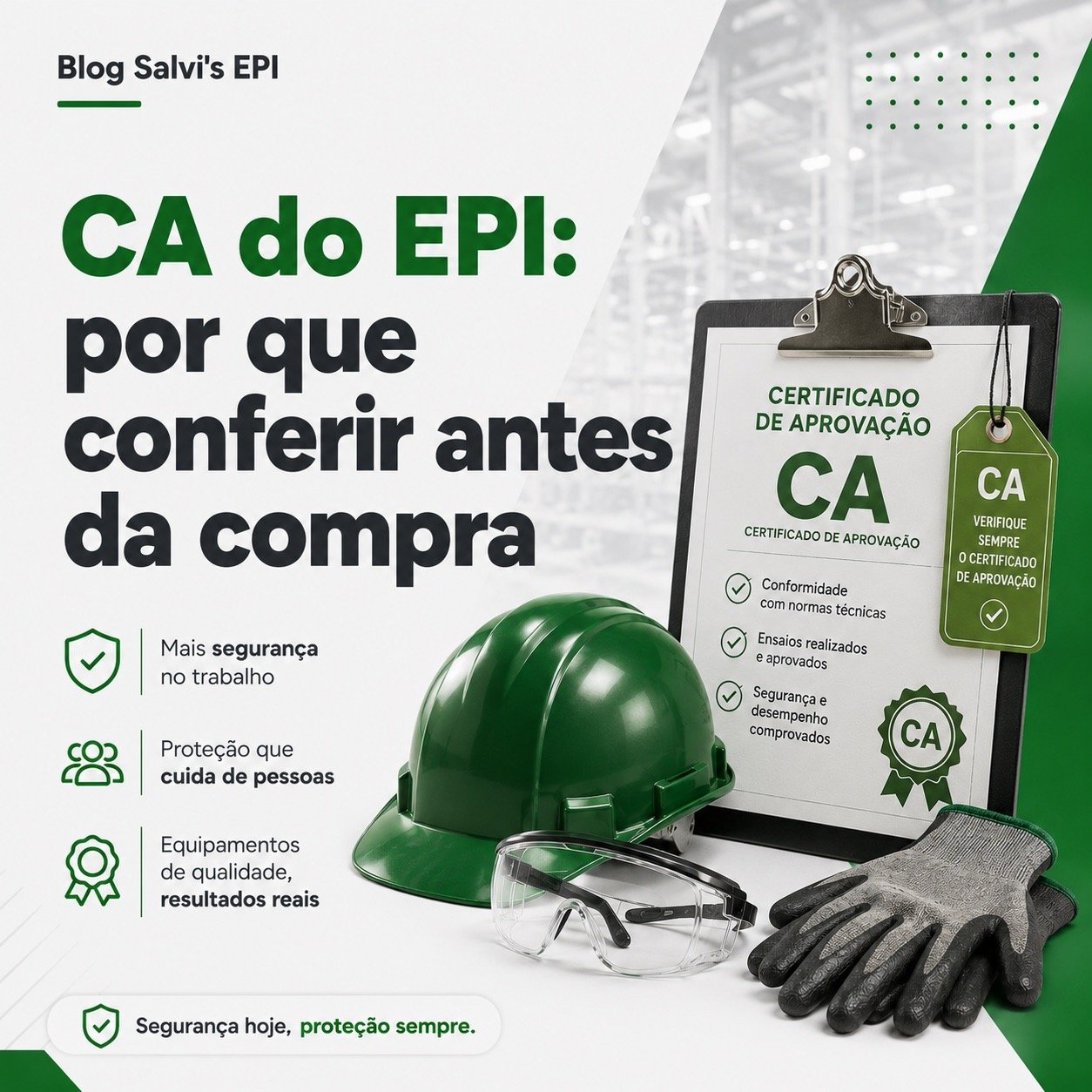 CA do EPI: por que conferir antes da compra