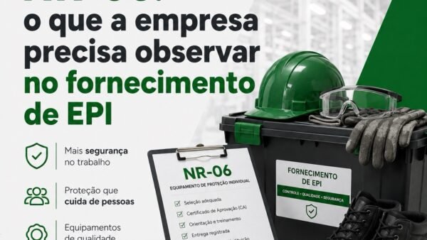 NR-06: o que a empresa precisa observar no fornecimento de EPI