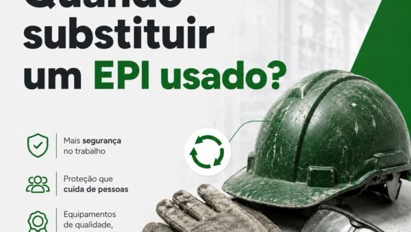 Quando substituir um EPI usado?