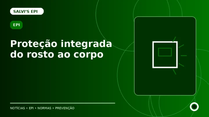 EPI para soldagem: proteção integrada do rosto ao corpo