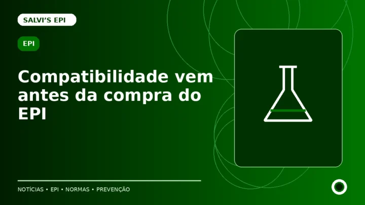 Proteção química: compatibilidade vem antes da compra do EPI