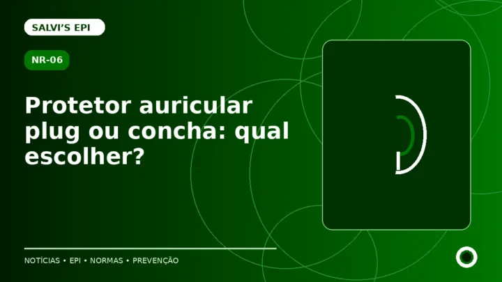 Protetor auricular plug ou concha: qual escolher?